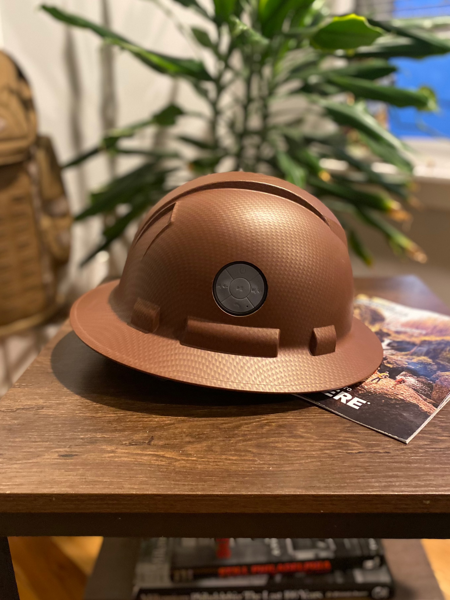 The Hydrodipped Foreman Hardhat - Brown