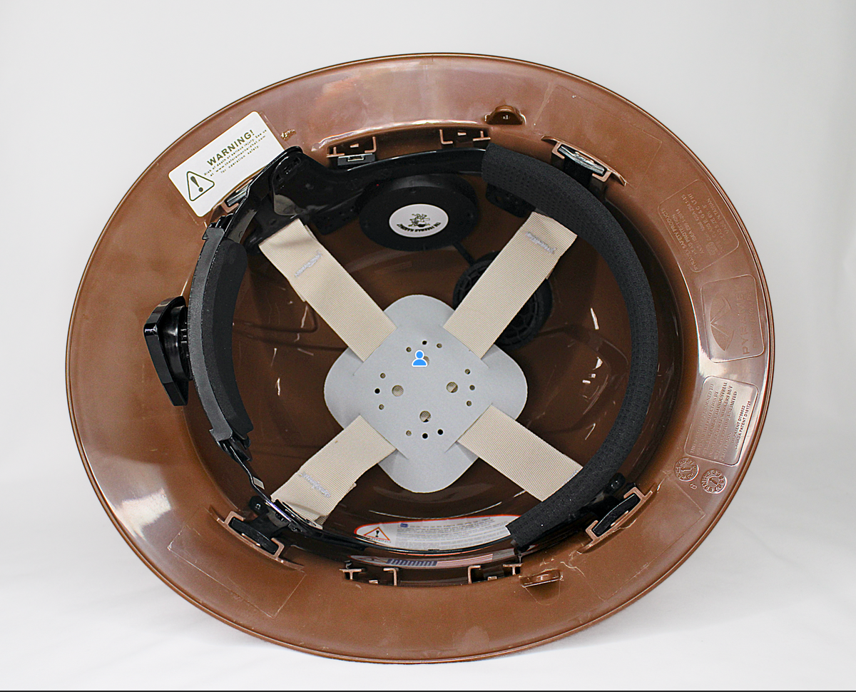 The Hydrodipped Foreman Hardhat - Brown