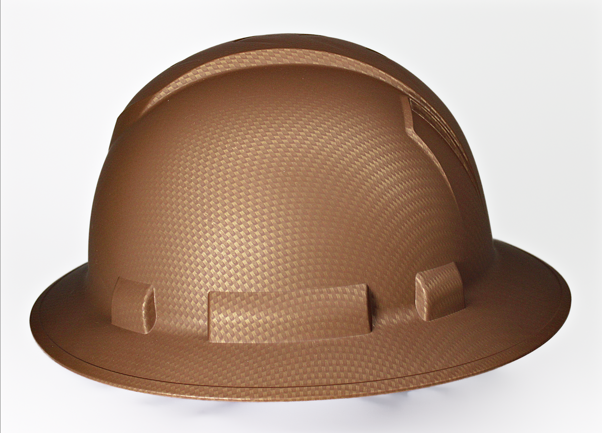 The Hydrodipped Foreman Hardhat - Brown