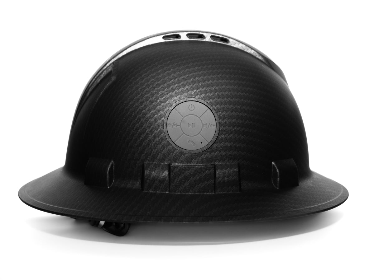 The Hydrodipped Foreman Hardhat - Black