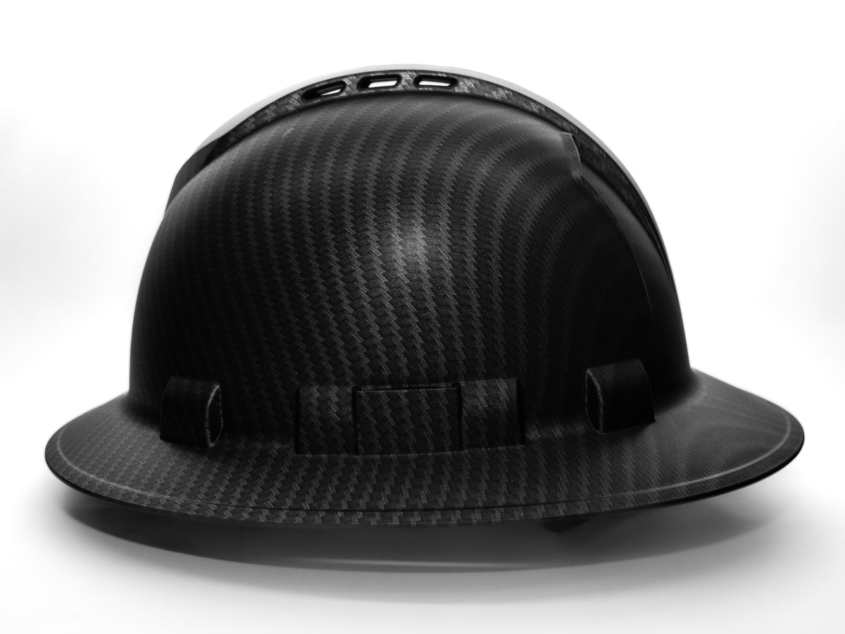 The Hydrodipped Foreman Hardhat - Black