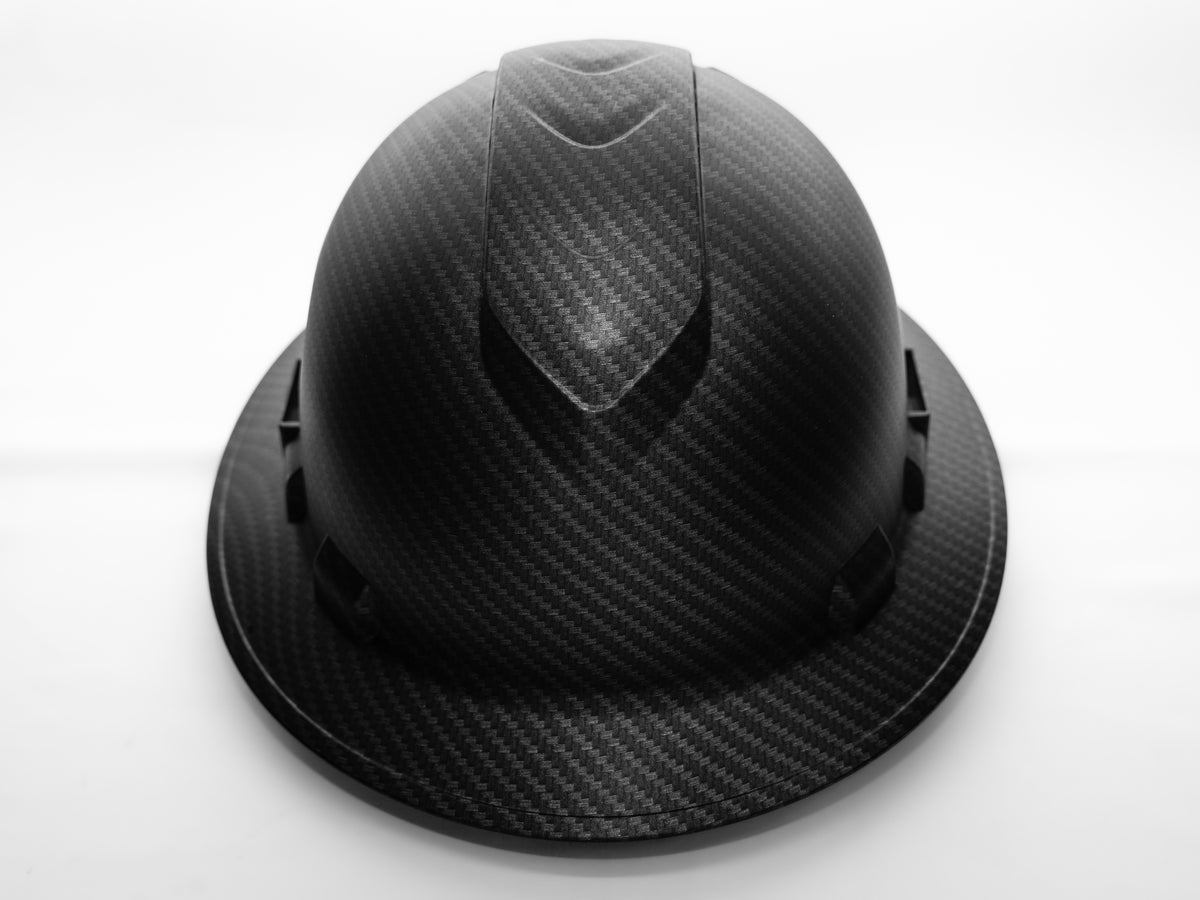 The Hydrodipped Foreman Hardhat - Black
