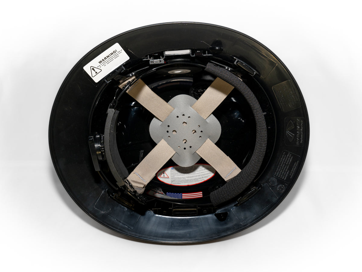 The Hydrodipped Foreman Hardhat - Black