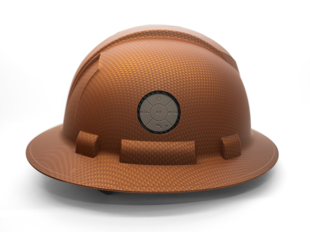 The Hydrodipped Foreman Hardhat - Brown