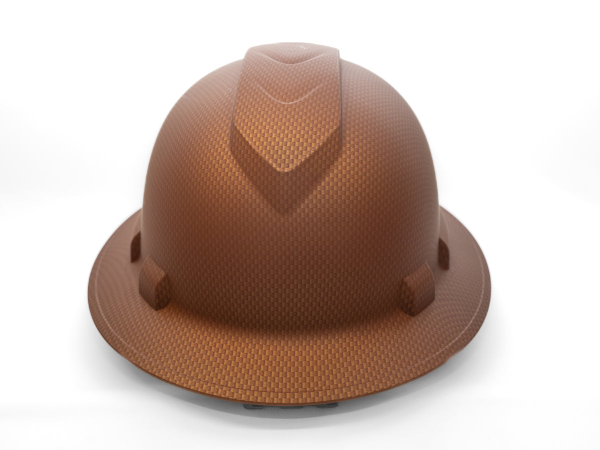 The Hydrodipped Foreman Hardhat - Brown