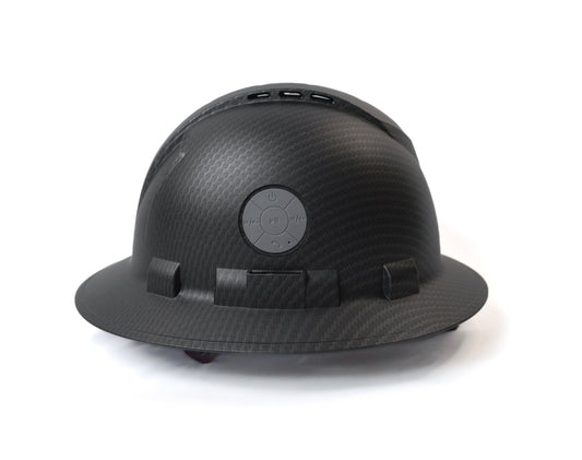 The Hydrodipped Foreman Hardhat - Black