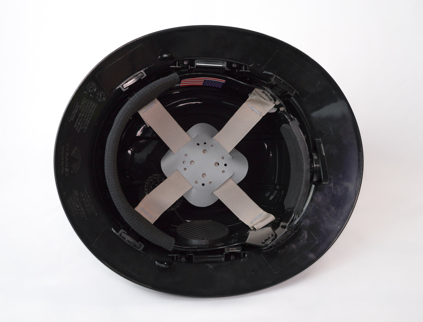 The Hydrodipped Foreman Hardhat - Black