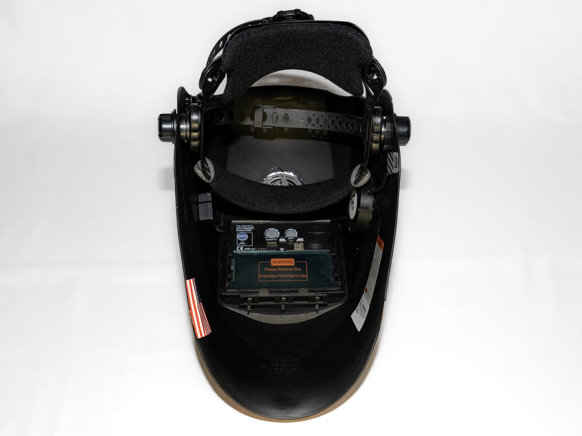 Flame Skull Welding Hood